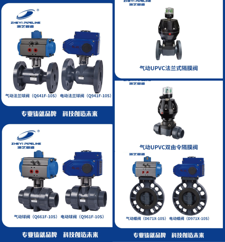 UPVC/CPVP 氣動(dòng)球閥(圖1)